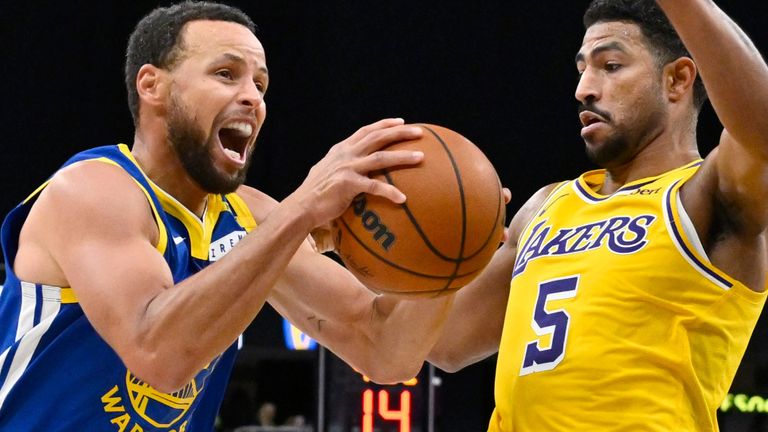 Golden State Warriors star Stephen Curry will feature on Sky Sports throughout the NBA season 