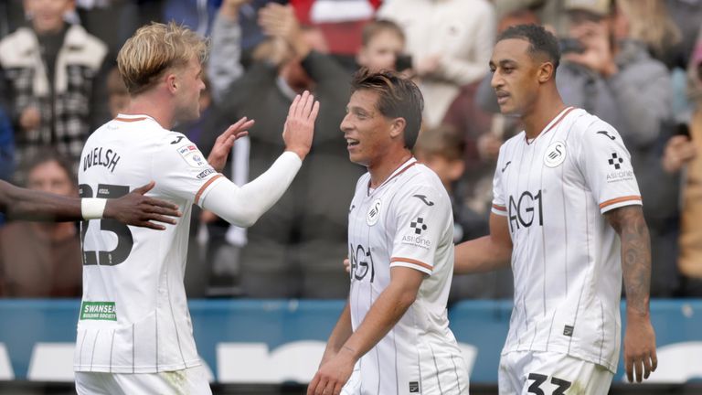 Adam Idah scored Swansea's winner