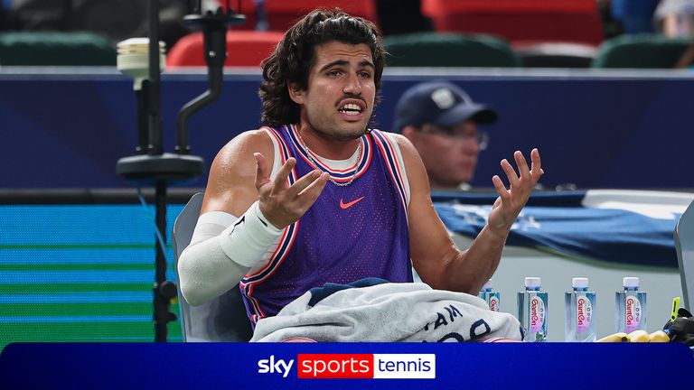 SKY SPORTS
TENNIS
CARLOS ALCARAZ
SHANGHAI MASTERS
