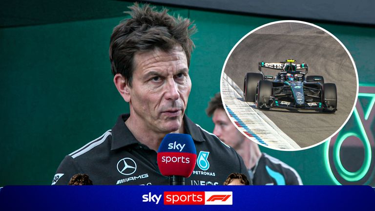 Toto Wolff admits the car is still 'on the edge' despite encouraging signs of their Mercedes upgrades.
