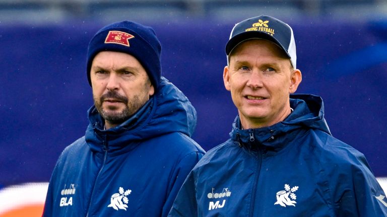 Viking's head coaches Bjarte Lunde Aarsheim and Morten Jensen