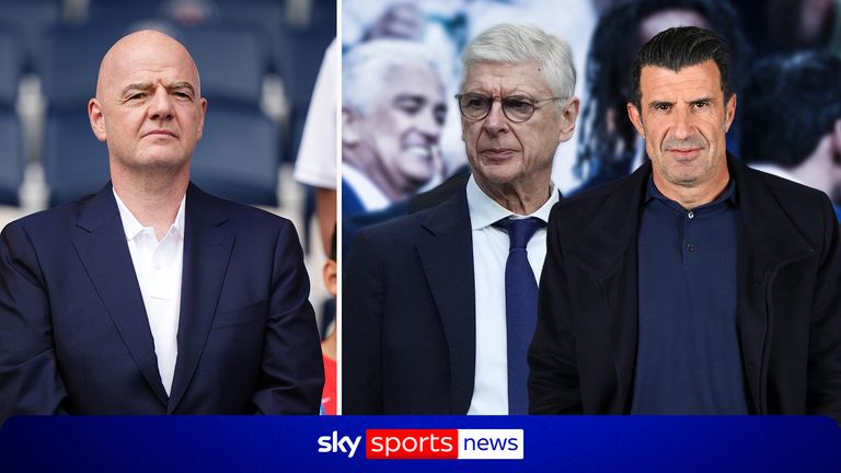 Could Arsene Wenger and Luis Figo be set to challenge Gianni Infantino at FIFA