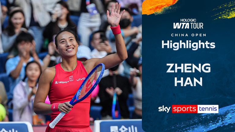 Highlights of Qinwen Zheng against Shi Han from the China Open