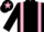 Silk - BLACK, pink braces, pink armlet, pink star on cap