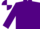 Silk - PURPLE, white & purple quartered cap