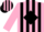 Silk - Pink,Black Diamond Frame,Black stripes on Pink sleeves