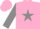 Silk - Pink, Grey star and sleeves