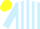 Silk - Light Blue and White stripes, Yellow cap
