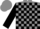 Silk - grey, Black Blocks on Sleeves, grey Cap
