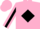 Silk - Pink, Black Diamond Frame, Black Stripe on Sleeves, Pink Cap