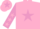 Silk - Pink, Mauve star, Mauve sleeves, Pink stars, Pink cap, Mauve star