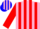 Silk - Pink, Blue Emblem, Red Stripes on Sleeves
