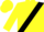 Silk - YELLOW, Yellow 'JMK' on Black Sash