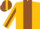 Silk - Gold, Soaring Eagle on front & back, brown stripe on sleeve