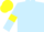 Silk - Light Blue, three Yellow crowns and armlets, Yellow cap, Light Blue peak