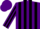 Silk - PURPLE, Black stripes, Purple sleeves & Black striped, Purple cap & Black striped