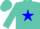 Silk - Turquoise, Blue Star, Blue armlet