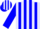 Silk - Lavender, Blue Stripes, Blue Stripes on Sleeves, Blue Ca