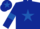 Silk - Dark Blue, Royal Blue star, armlets and star on cap