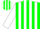 Silk - Hunter Green, White Epaulets, White Stripes on Sleeves, Hunter Green C