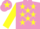 Silk - Mauve, Yellow stars, sleeves and star on cap