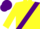 Silk - Yellow, Purple Sash and 'W', Purple Band on Sleeves, Purple Cap