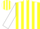 Silk - Yellow, White 'TG', White Stripes on Sleeves