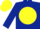 Silk - Dark Blue, Yellow disc, Yellow cap