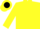 Silk - YELLOW, Yellow disc on Black Logo