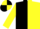 Silk - Black and Yellow (halved), Yellow sleeves, quartered cap