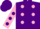 Silk - Purple, Pink spots, Pink sleeves, Purple spots