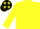 Silk - Yellow, black B M C, yellow stars
