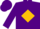 Silk - Purple, Gold Diamond, Purple 'JC'