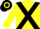 Silk - Yellow, Black cross belts, Black and Yellow hooped cap