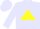 Silk - LAVENDER, black circled 'BK' on yellow triangle, la
