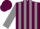 Silk - Maroon, grey stripes on sleeves, maroon cap