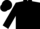 Silk - Black, multi-colored emblem, white 'Glasshof', black cap
