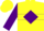 Silk - Yellow, Purple Diamond Hoop, Purple Sleeves, Yellow Cap