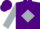 Silk - Purple, silver diamond, purple B L M, silver diamond sleeves