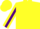 Silk - Yellow, Purple 'G', Purple Stripe on Sleeves