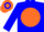 Silk - Blue, Orange disc, Hooped cap