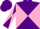 Silk - Purple and Pink diabolo, Purple