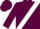 Silk - Maroon, White 'AA', Maroon 'ELM' on White Sash, Maroon