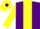 Silk - PURPLE, yellow panel, yellow sleeves, purple armlet, yellow cap, purple diamond