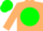Silk - Wheat, tan emblem on hunter green disc, hunter green cap