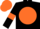 Silk - Black, Orange disc, armlets and cap