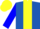 Silk - Royal Blue, Yellow Panel, Blue Sleeves, Yellow Cap