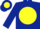 Silk - Dark Blue, Yellow disc, Dark Blue Emblem, Yellow