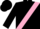 Silk - Black, pink sash on front, black 'GROUP I' on pin