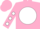 Silk - Pink, White disc, Pink sleeves, White spots